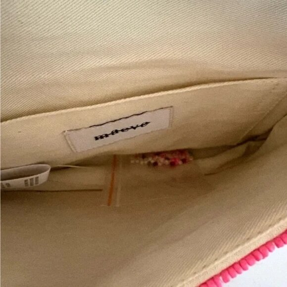 NWT Anthropologie The Fiona Beaded Bag: Strawberry - Picture 3 of 3